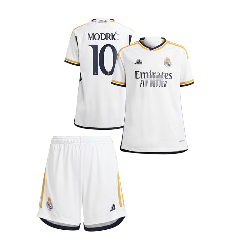 Camiseta MODRIĆ 10 Real Madrid 2023/2024 Home Niño Kit